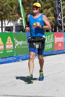 Publix Marathon - Doug Finish Chute